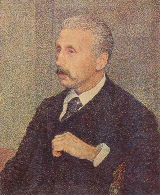 Portrait of Auguste Descamps, Theo Van Rysselberghe